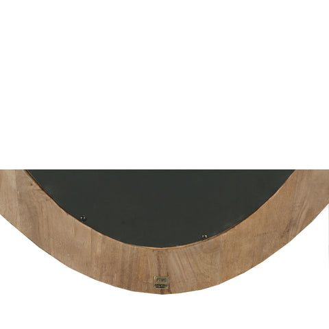 PTMD Noam Brown Ovale Spiegel Mangohout 120cm