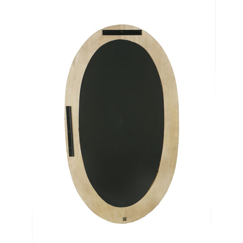 PTMD  Noam Noam Ovale Spiegel Mangohout 120cm
