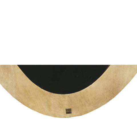 Wandspiegel Noam Naturel Mangohout Ovaal 68x120 cm PTMD