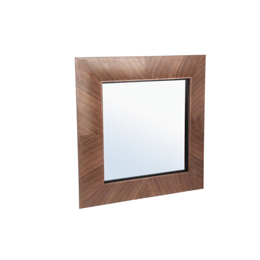 PTMD Gezzy Naturel Hout  Spiegel Lijst vierkant 110cm