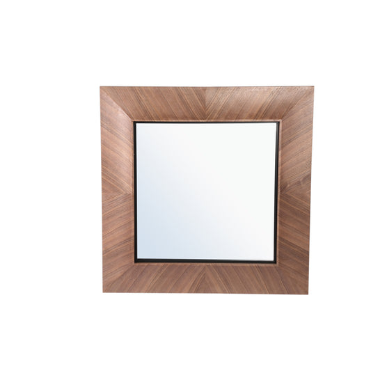 PTMD Gezzy Naturel Hout  Spiegel Lijst vierkant 110cm