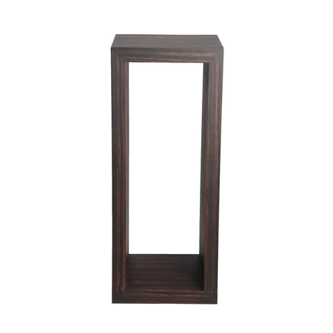 Zuil Tiess Bruin Open Rechthoek 85 cm PTMD