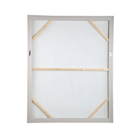 Wandpaneel Olger Beige Abstract Canvas Ingelijst PTMD