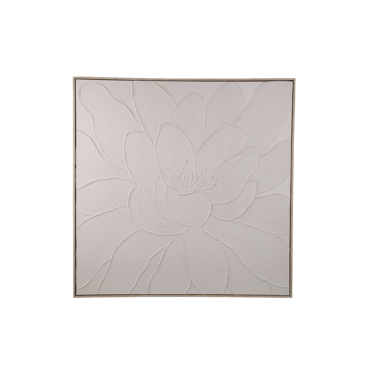 Wandpaneel Florise Crème Bloem A Ø102 cm PTMD
