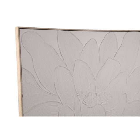Wandpaneel Florise Crème Bloem A Ø102 cm PTMD