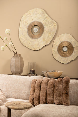 Wandpaneel Rella Beige Middensteen L PTMD