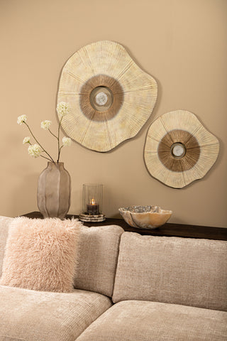 Wandpaneel Rella Beige Middensteen S PTMD