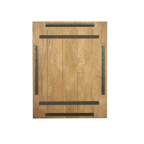 Wandpaneel Mattin Rechthoek 70x90 cm Mangohout PTMD