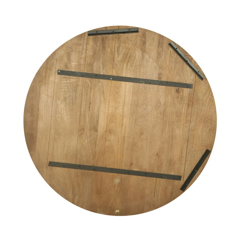 Wandpaneel Mattin Rond 120 cm Mangohout PTMD
