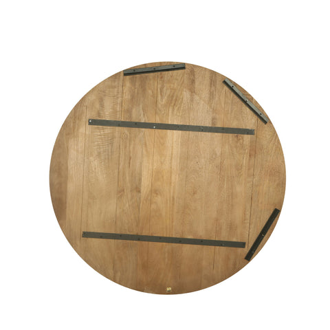 Wandpaneel Mattin Rond 90 cm Mangohout PTMD