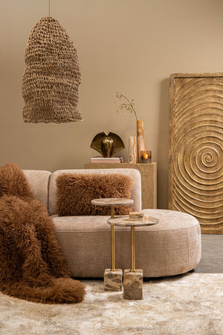 Wandpaneel Lula Beige 90x180 cm PTMD