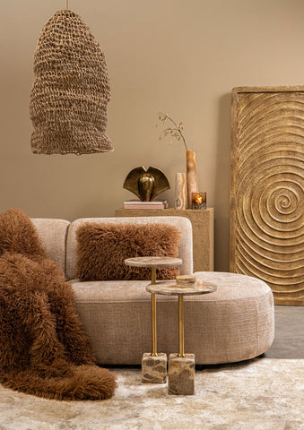 Wandpaneel Lula Beige 90x180 cm PTMD