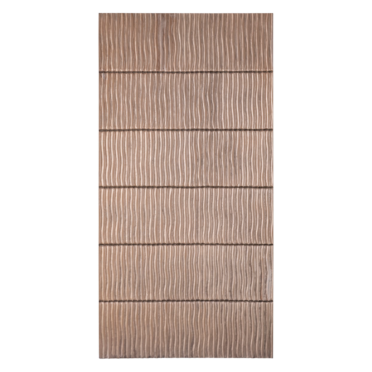 Wandpaneel Seline Bronze Wavy Stripe 180x90 cm PTMD