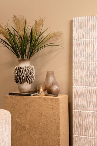 Wandpaneel Seline White Wavy Stripe 180x90 cm PTMD