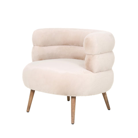 Fauteuil Nelly Beige PTMD