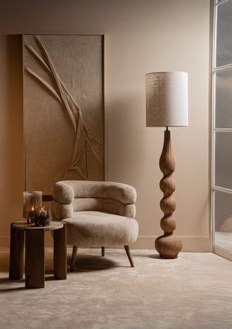 Fauteuil Nelly Beige PTMD