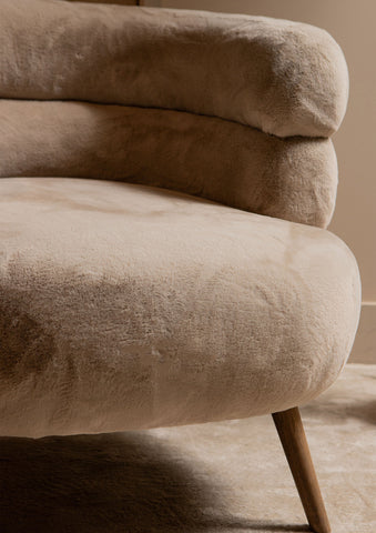 Fauteuil Nelly Beige PTMD