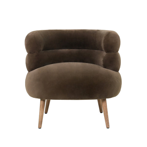 Fauteuil Nelly Donkerbruin PTMD