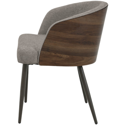 Eetkamerstoel Bosca Taupe PTMD (set van 2)