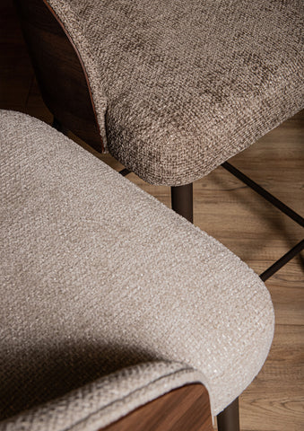 Barstoel Bosca Legacy Beige (set van 2) PTMD