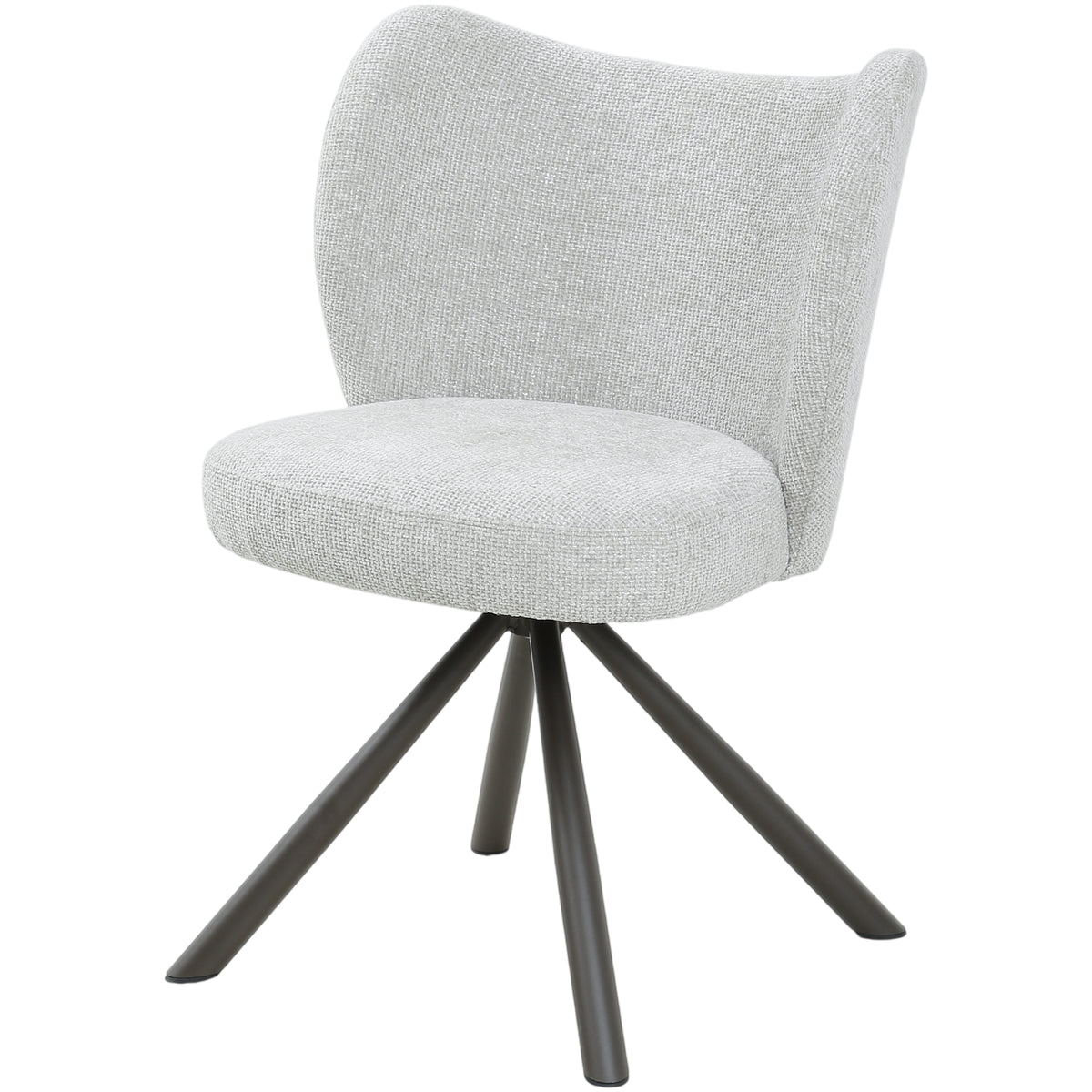 Eetkamerstoel Pebble Crème Legacy Metaal PTMD (set van 2)