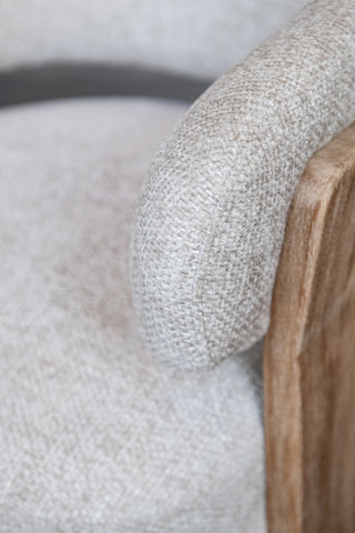 Fauteuil Mire Crème PTMD
