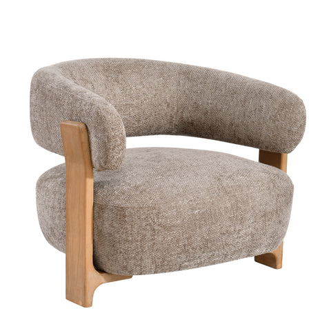 Fauteuil Mire Taupe PTMD