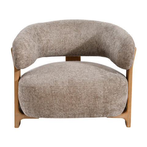 Fauteuil Mire Taupe PTMD