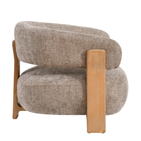 Fauteuil Mire Taupe PTMD