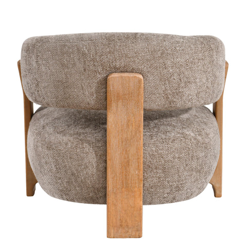 Fauteuil Mire Taupe PTMD