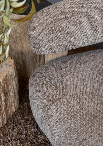 Fauteuil Mire Taupe PTMD