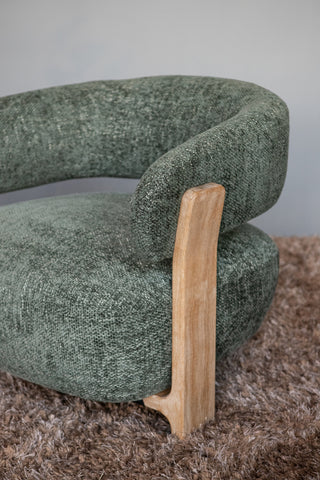 Fauteuil Mire Olijfgroen PTMD