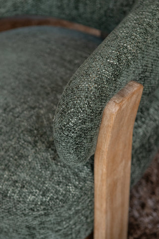 Fauteuil Mire Olijfgroen PTMD