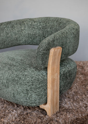 Fauteuil Mire Olijfgroen PTMD