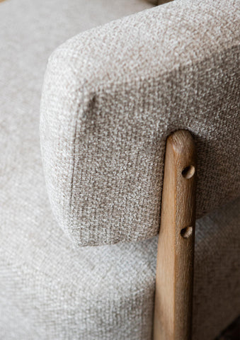Fauteuil Vale Crème PTMD