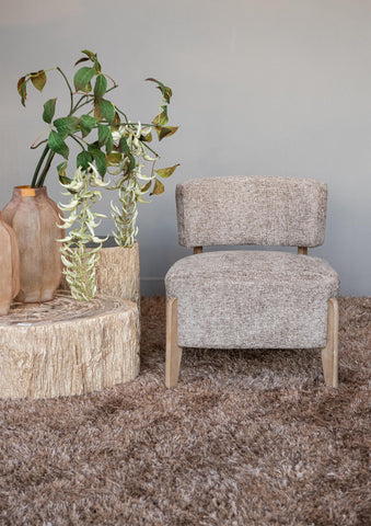 Fauteuil Vale Taupe PTMD