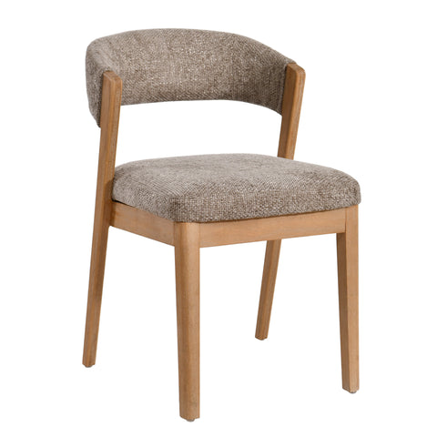 Eetkamerstoel Kael Taupe Legacy Hout PTMD (set van 2)