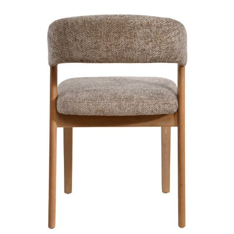 Eetkamerstoel Kael Taupe Legacy Hout PTMD (set van 2)