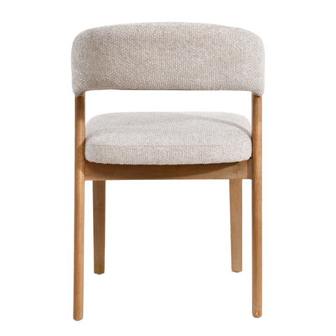 Eetkamerstoel Kael Taupe Legacy Hout PTMD (set van 2)