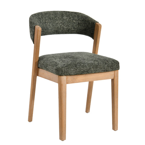 Eetkamerstoel Kael Groen Legacy Hout PTMD (set van 2)
