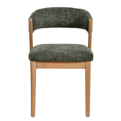 Eetkamerstoel Kael Groen Legacy Hout PTMD (set van 2)