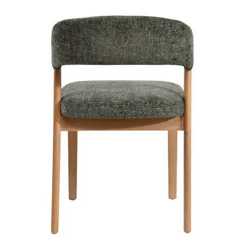 Eetkamerstoel Kael Groen Legacy Hout PTMD (set van 2)