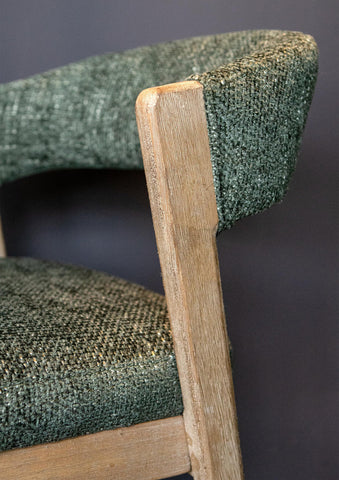 Eetkamerstoel Kael Groen Legacy Hout PTMD (set van 2)