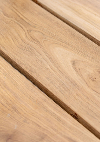 Eetkamerstoel Tiera Naturel Teak PTMD (set van 2)