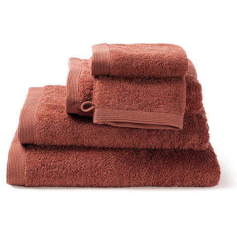 Handdoekenset Como Terracotta Casilin