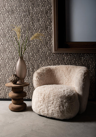 Fauteuil Aphrodite Bont Beige PTMD