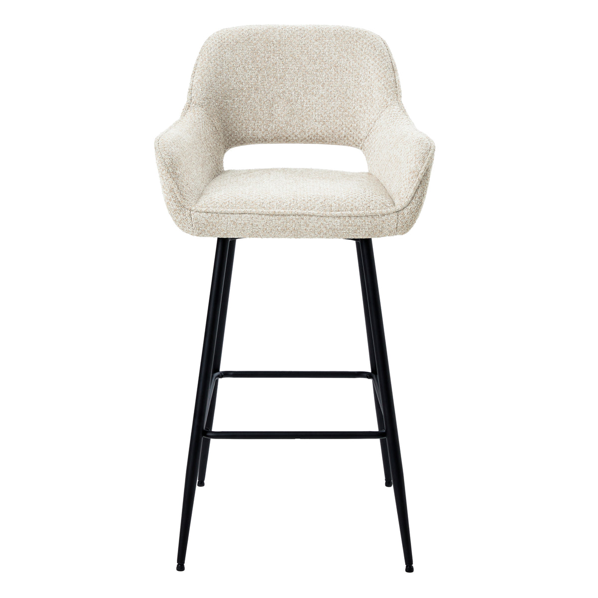 Barstoel Fallon Opulence Crème Zithoogte 75 cm PTMD (set van 2)