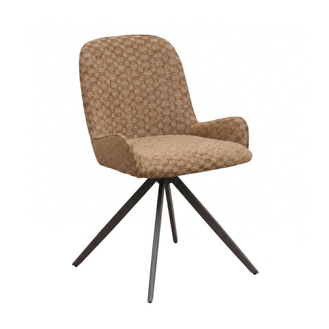 Eetkamerstoel Leander Blocked Brown PTMD