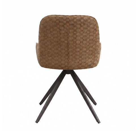 Eetkamerstoel Leander Blocked Brown PTMD