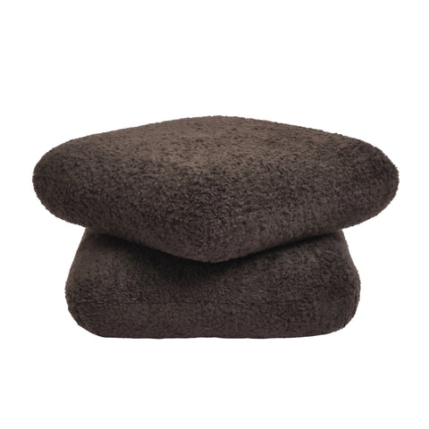 Aro Bruine Draaibare Teddy-poef